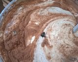 Foto langkah ke 4 dari resep 264. Bolu Coklat Lapis Topping Double Cheese.