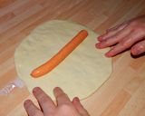 Töltött lángos recept fázis 4 fotója