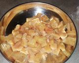 Une image de l'étape 2 de Blanc de poulet sauce curry.