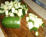Lecsó Air Fryerben recept fázis 1 fotója
