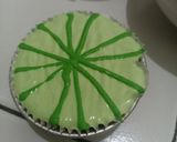 Foto langkah ke 6 dari resep Bolu Kukus Mekar (motif semangka).