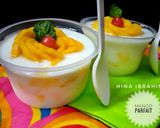 A picture of step 9 of Mango Yoghurt Parfait.