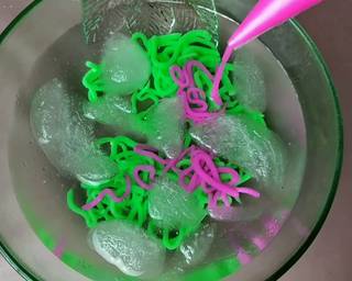 Es Cendol / Dawet Agar-agar 2 Warna - Step 4