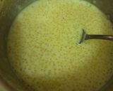 A picture of step 1 of Layered Sago/Sabudana Puding for Vrat.