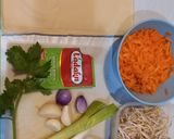 Foto langkah ke 1 dari resep Lumpia Goreng isian Wortel Kecambah.