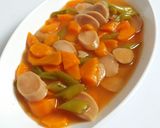 Foto langkah ke 5 dari resep Tumis Wortel Sosis | Menu Sahur Simple.