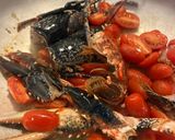 Foto del passaggio 2 della ricetta Tagliolini al nero di seppia con l’astice