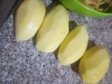 بطاطا حمراء بالجزر والحمص