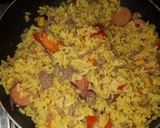 A picture of step 5 of Fried rice.