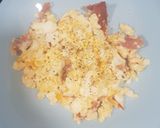 Foto del paso 4 de la receta: Revuelto de huevo con jamón