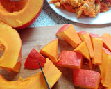 Foto del paso 1 de la receta: Crema de calabaza sin lactosa con chorizo