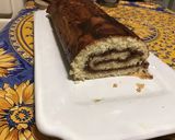 Une image de l'étape 7 de Gâteau roulé chocolat banane.