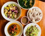 Hình bước làm 1 của món Cơm cơ quan 10