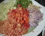 वेजिटेबल सूजी के टोस्ट (Vegetable suji ke toast recipe in hindi) रेसिपी चरण 1 फोटो