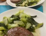 Foto del paso 6 de la receta: Hamburguesas de vacuno con pack-choi