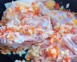 Foto del paso 3 de la receta: Tallarines con salsa de Pollo 🍝