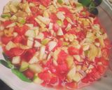 A picture of step 1 of Fruits Salad II.