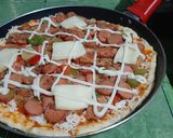 Foto langkah ke 6 dari resep Pizza Teflon.