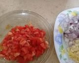 A picture of step 2 of Tawa Qeema.