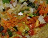 A picture of step 6 of Veggies Moog,urad dal omelette dosa.