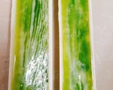 Hình bước làm 2 của món Rau câu chiếc lá