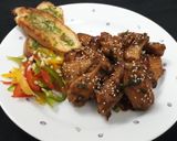 A picture of step 7 of Chilli garlic wings.