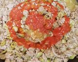 Foto del paso 3 de la receta: Berenjenas rellenas de carne y olivas
