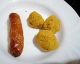 A picture of step 6 of Falafel #zoomfalafel.