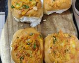 A picture of step 5 of Pao bhaji packet.