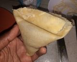 A picture of step 6 of Beef Samosas.