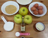 Foto del paso 1 de la receta: Quinoa and apple Bundt cake with rum!!! Bundt cake de Quinoa y manzana al ron!!!