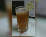 A picture of step 4 of Lemon icetea #summers.
