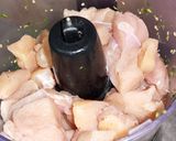 A picture of step 1 of Chicken Seekh Kababs😍😋.