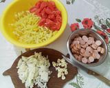 Virslis lecsó, ahogy én készítem recept fázis 1 fotója