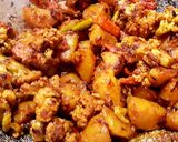আলু গাজর ফুলকপির তরকারি (alu gajor phulkopir torkari recipe in bengali) রেসিপি ধাপ - 5 ছবি