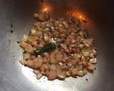 A picture of step 6 of Baingan Curry.