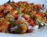 चटपटी पापड़ी चाट (chatpati papdi chaat recipe in Hindi) रेसिपी चरण 4 फोटो