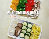 輕食彩虹時蔬炒雙菇的食譜步驟2照片