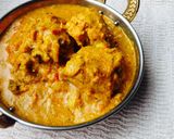 A picture of step 10 of Murgh Shahi Korma.