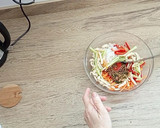 Foto del paso 5 de la receta: Ensalada coreana con fideos y pollo