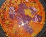 Foto langkah ke 5 dari resep Rendang Daging Sapi Kacang Merah Cabe Rawit.