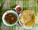 Foto langkah ke 5 dari resep Pizza Nasi.