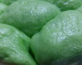 Foto langkah ke 7 dari resep Roti sobek kukus sweet green.