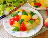 洋蔥炒彩椒的食譜步驟5照片
