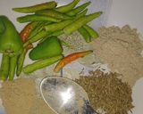 A picture of step 2 of Green malai botti.