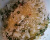 A picture of step 4 of Pico de Gallo.