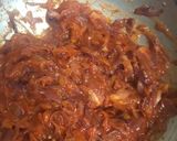 A picture of step 1 of Chips Masala.