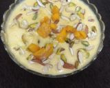 शाही मैंगो फिरनी (Shahi mango phirni recipe in Hindi) रेसिपी चरण 3 फोटो