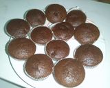 A picture of step 7 of Chocolate cupcakes without oven.