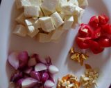 A picture of step 1 of Paneer masala restaurant style.